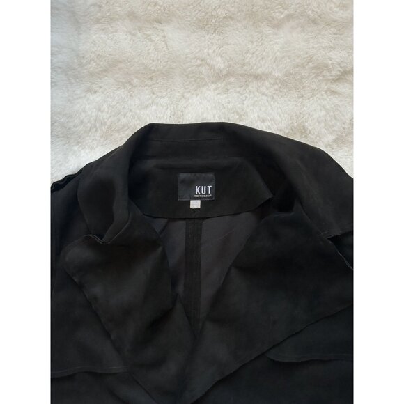 KUT From The Kloth Suede Jacket – Soft Faux Suede Layer Boho - Picture 6 of 10